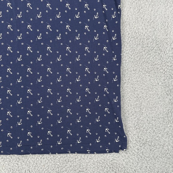Polo Ralph Lauren Polo Men Medium Blue Anchors Nautical Embroidered‎ R67 - Picture 11 of 16
